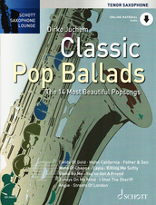 Saxophone Lounge: Classic Pop Ballads + Online Audio (Tenor Saxophone)